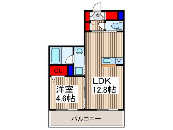 仮）べルウッドレジデンスの物件間取画像